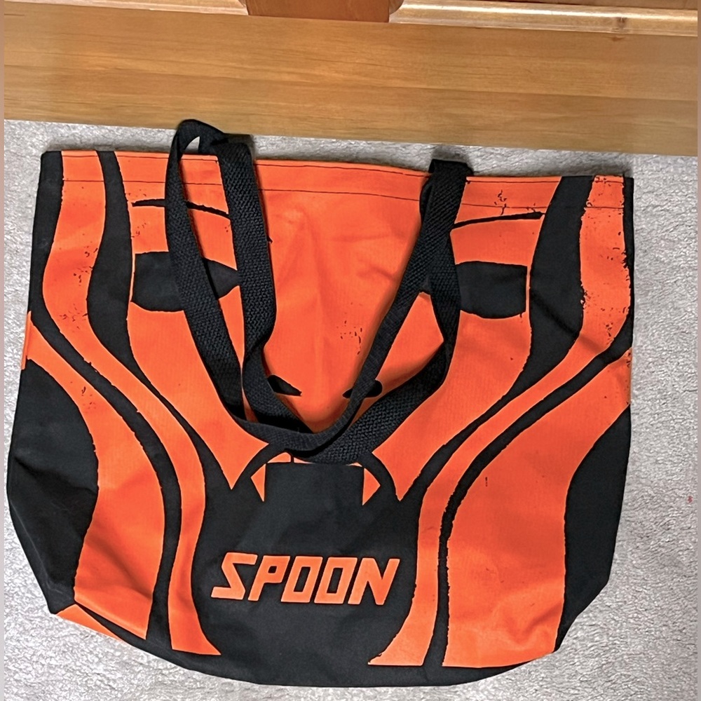 RARE Spoon Lucifer On The Sofa Tote Bag Concert  Britt Daniel - Picture 2 of 4